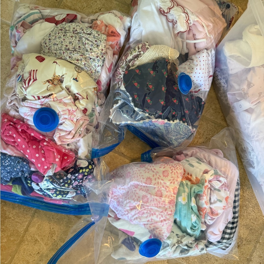 Assorted baby clothes girl bundle sizes 9m-2t